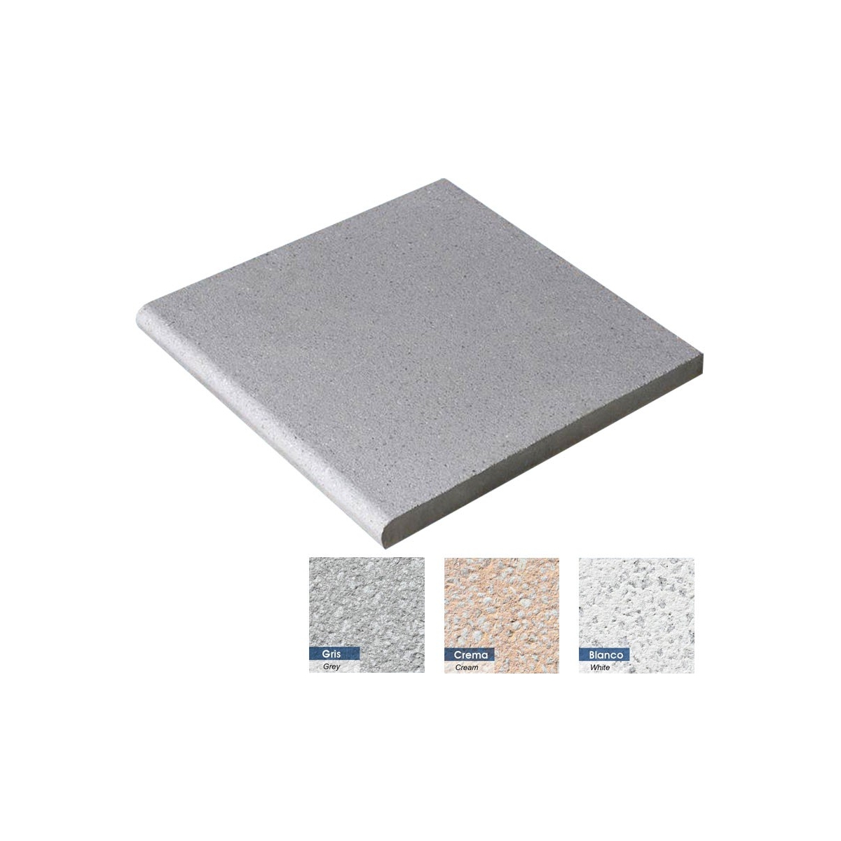 Gerade Poolkante 50x50 Jerez