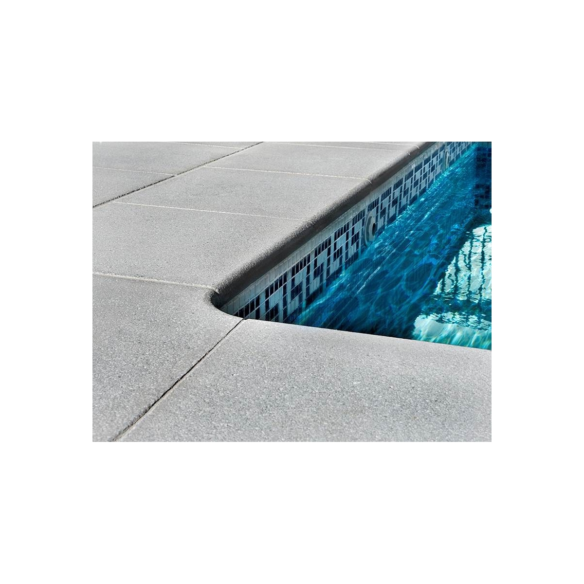 Cobertura de piscina de canto invertido Jerez Prefabricados López