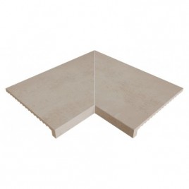 Stela White E62 gerade, innere Ecke 62,6x62,6x3,8