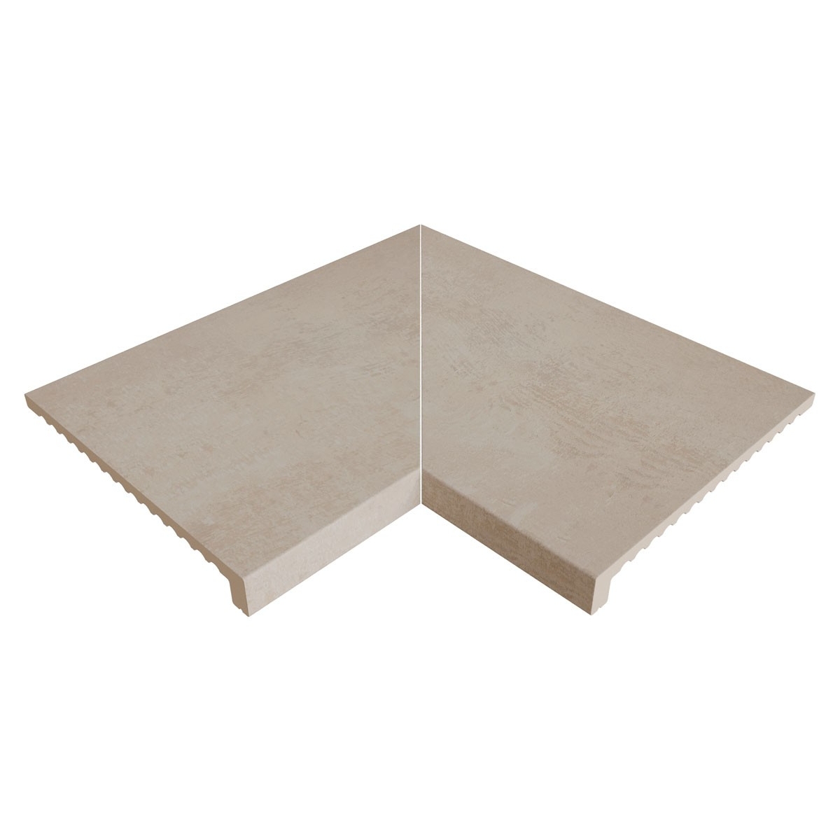 Stela White E62 straight inner corner 62.6x62.6x3.8