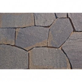 Quartzito cinzento brilhante 1 m2