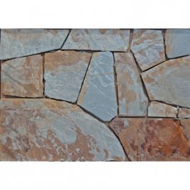 Quartzite multicolore 1 m2