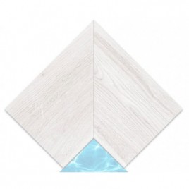 Inner corner Creta Woods Arctic 33x50