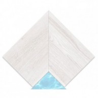 Coin intérieur Creta Woods Arctic 33x50 (2 pièces)