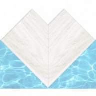 Creta Woods Arctic 33x50 coin extérieur (2 pièces)