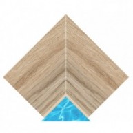 Creta Woods Nordic 33x50 Innenecke (2 Stück)