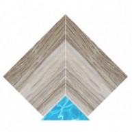 Inner corner Creta Woods Olive 33x50 (2 pcs)