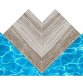 Outer corner Creta Woods Olive 33x50