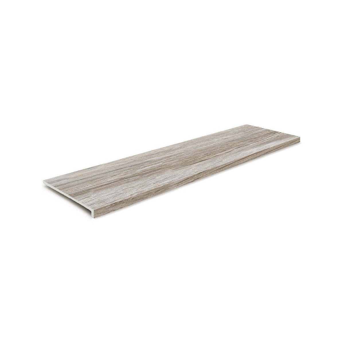 Borde de piscina en L Woods Olivo 120x33x3,4 (pack 2u) - Cerámica Mayor