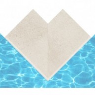 Outer corner Creta Stromboli Cream 33x50 (2 pcs)