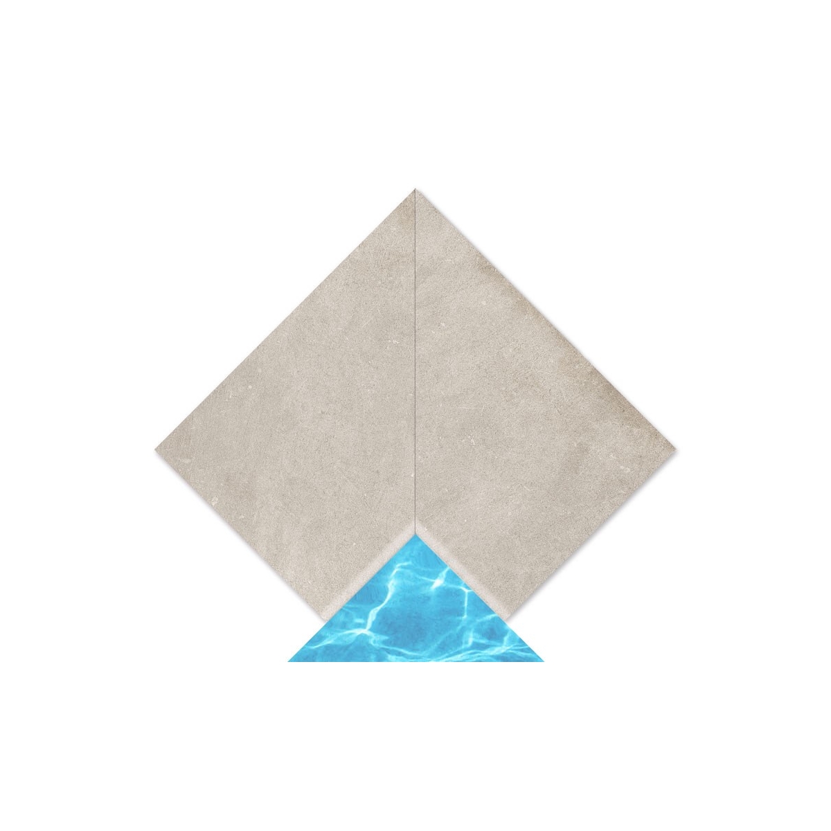 Creta Cements Warm 33x50 coin intérieur (2 pièces)