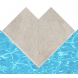 Creta Cimentos Quente 33x50 canto exterior