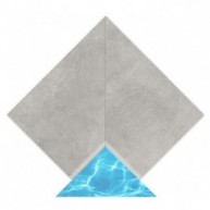 Esquina interior Creta Cements Smoke 33x50 (2 pz)