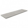 L-shaped pool edge Cements Smoke 120x33x3.4