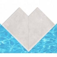 Coin extérieur Ciments Creta Snow 33x50 (2 pièces)