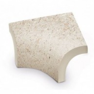 Stromboli Cream 6x6 canto exterior