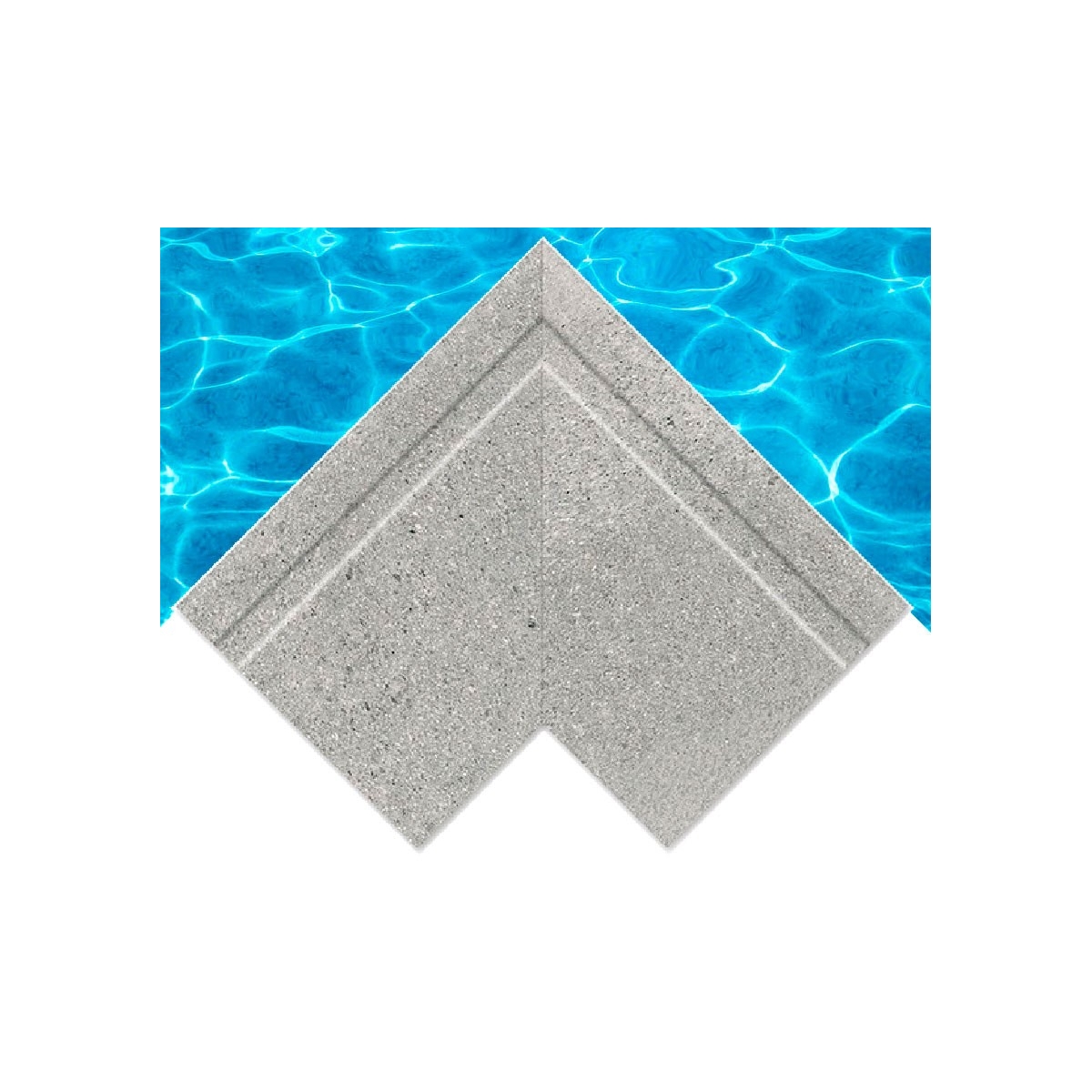 Maui Stromboli Argent Coin Extérieur 33x50 (2 pièces)