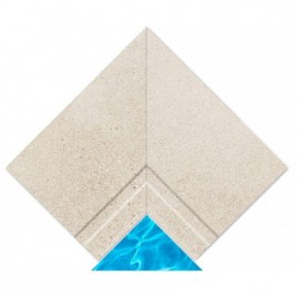 Maui Stromboli Crème 33x50 Coin Intérieur