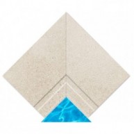 Esquina interior Maui Stromboli Cream 33x50 (2 pz)