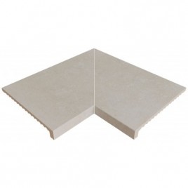 Coin intérieur droit Blanc Métallisé E62 62.6x62.6x3.8