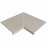 Straight inner corner Mistery White E62 62.6x62.6x3.8