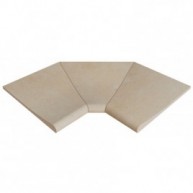 Mistery Sand SI3 46x46x2.6 canto interno curvo