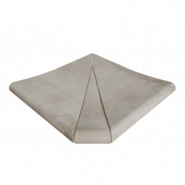 Curved outer corner Bohème Brune SE3 series 31x31x2.6