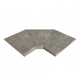 Pietro Grey SI3 series curved inner corner 46x46x2.6
