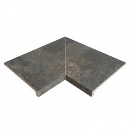 Pietro Dark E62 Straight Inner Corner 62.6x62.6x3.8