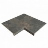 Pietro Dark E62 Straight Inner Corner 62.6x62.6x3.8