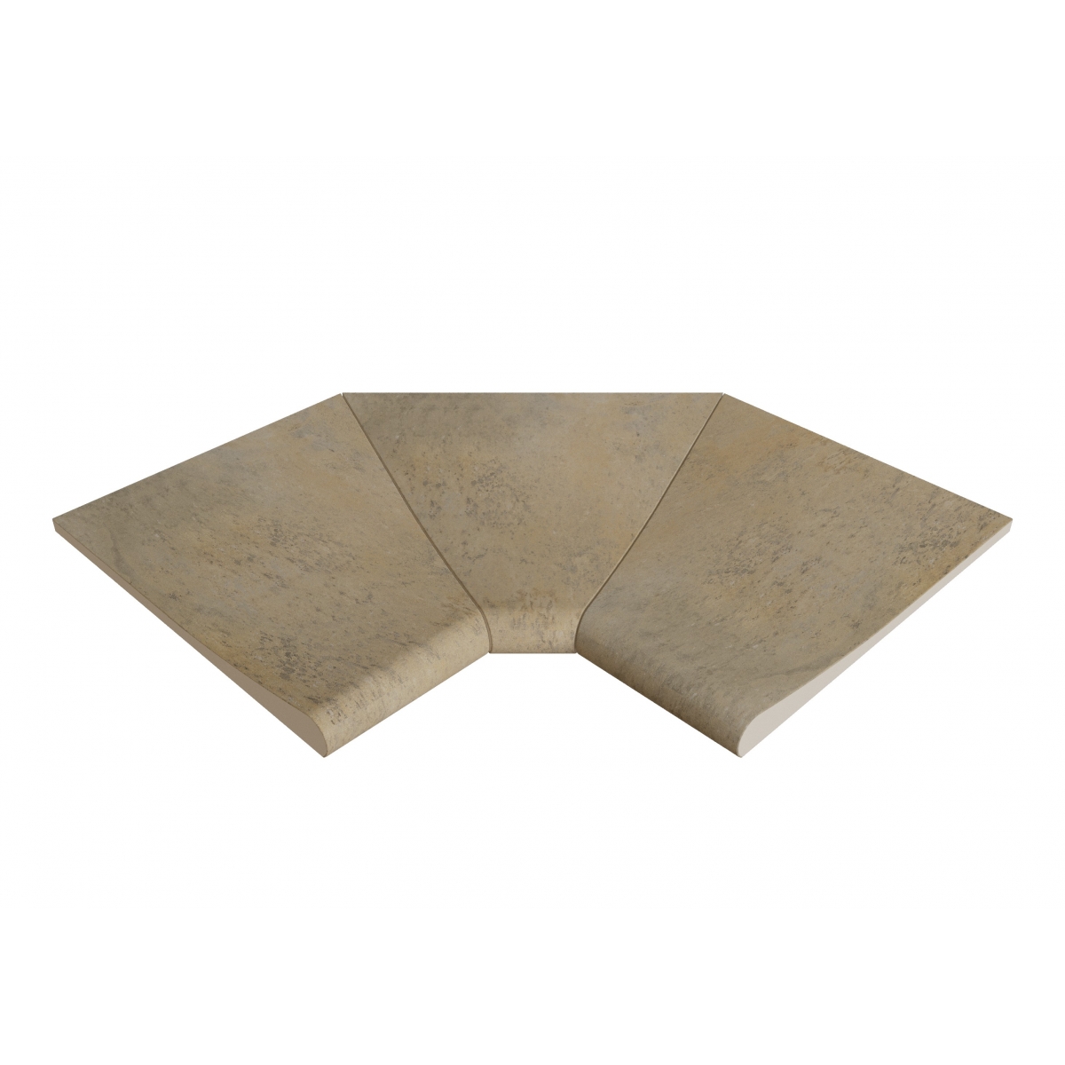 Pietro Golden SI3 Serie gebogene Innenecke 46x46x2,6