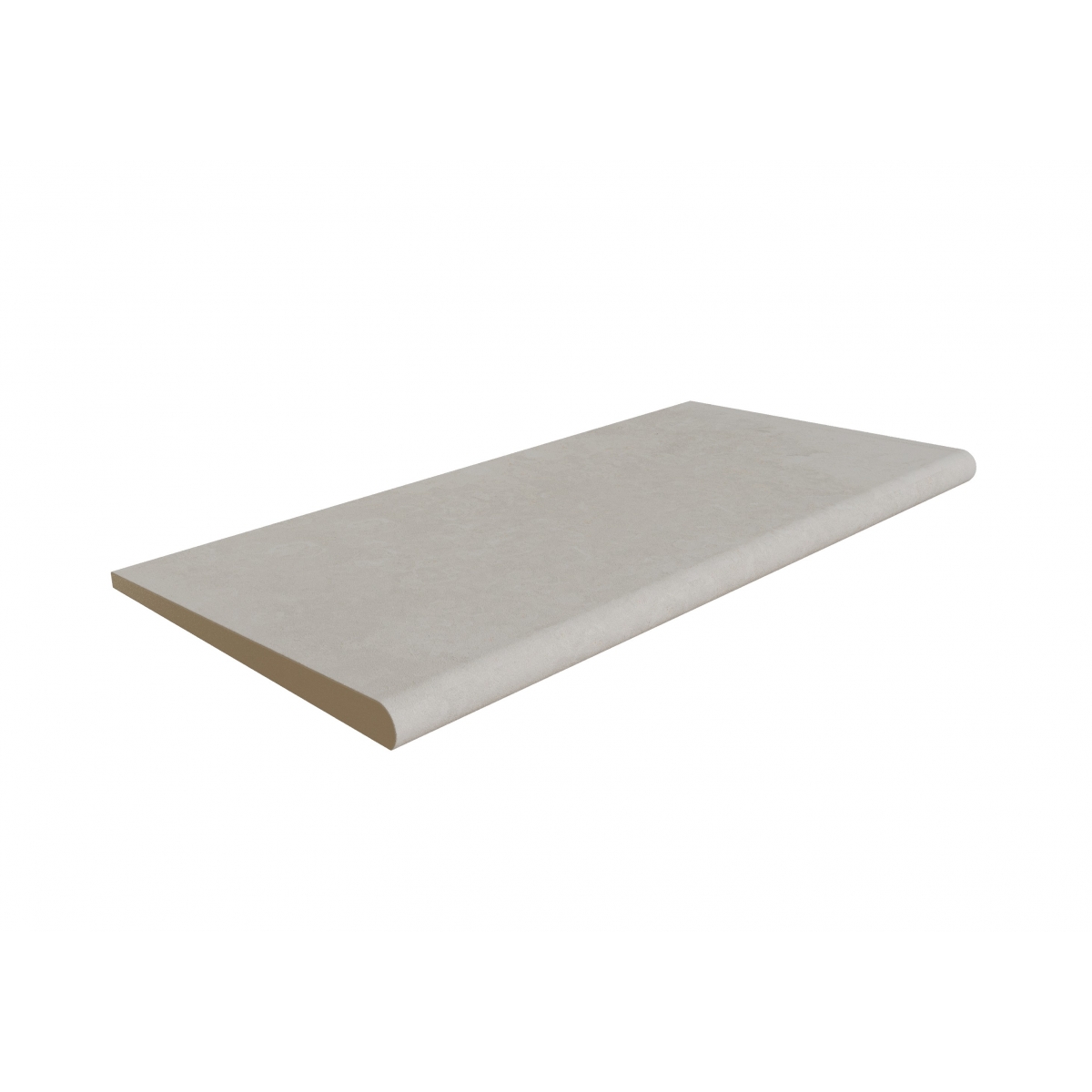 Pietro White S62 series curved pool edge 62.6x31.7x3.8