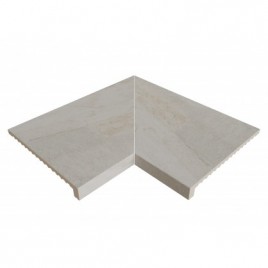Pietro White E62 Straight Inner Corner 62.6x62.6x3.8