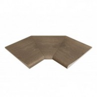 Alma Forest SI3 series curved inner corner 46x46x2.6