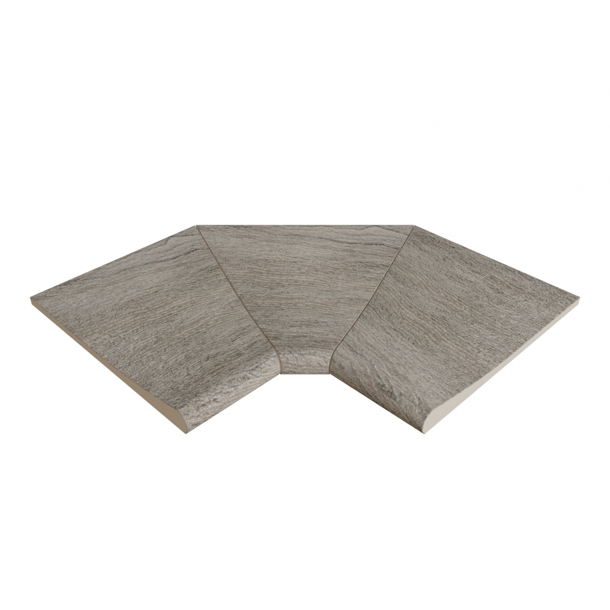 Canto interno curvo da série Alma Mist SI3 46x46x2.6