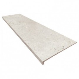 Marche droite Litos Arctic 33x120x3 cm (Paquet de 2 unités)