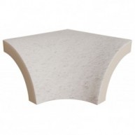 Serena Bianco 4x4 outdoor corner