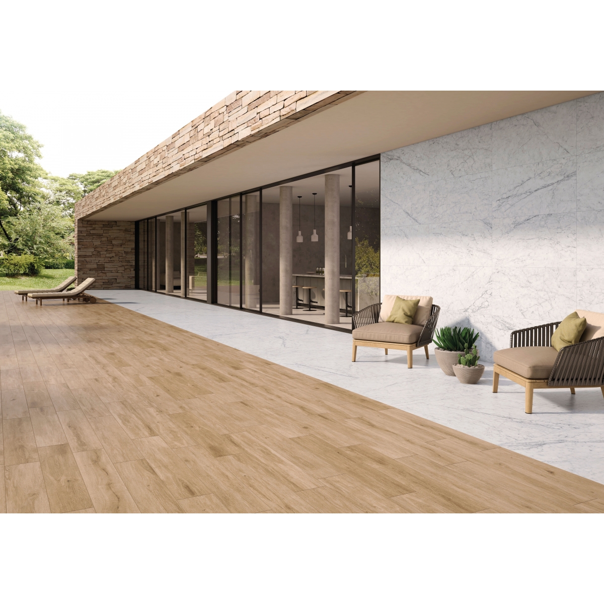 Vita Nuova 60x120 (caixa de 1,44 m2) - Vita Collection - Orlas de piscina - Marca APE