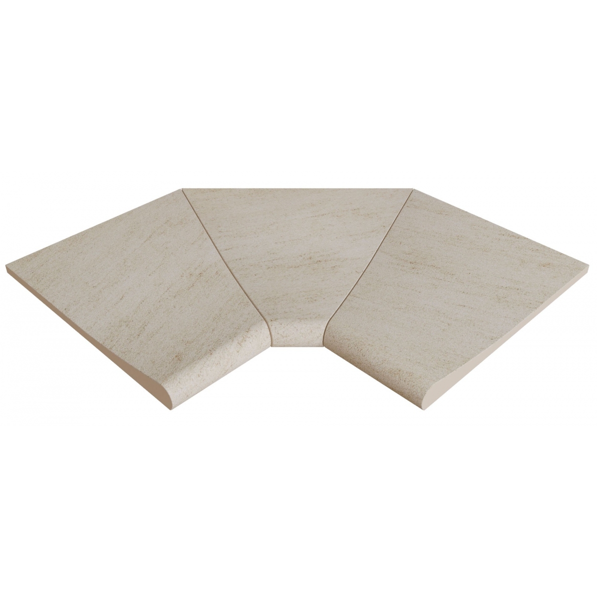 Serena Mix SI3 gebogene Innenecke 46x46x2,6