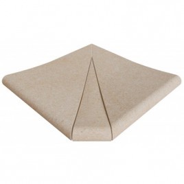 Canto exterior curvo Serena Ocra SE3 31x31x2.6