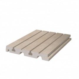 Œuvre Taupe Grille 24.5x24.5