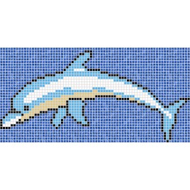 Kleiner Delfinbeckenboden