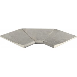 Esquina interior curva Mistery Grey SI3 46x46x2,6