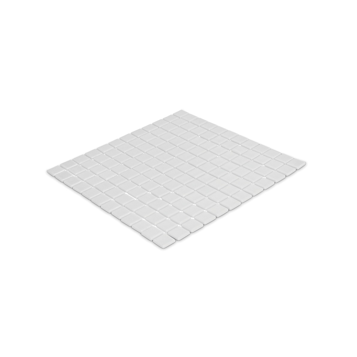Smooth White (m2) pool tile cheap online - Built-in shower trays at the best price