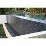 Plain Black pool tile (m2) at the best price