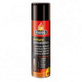 Black heat-resistant paint 400 ml