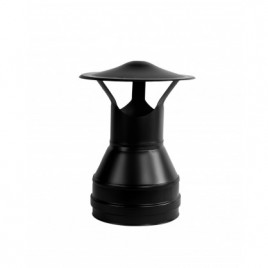 Chinese double wall cap for pellet stoves