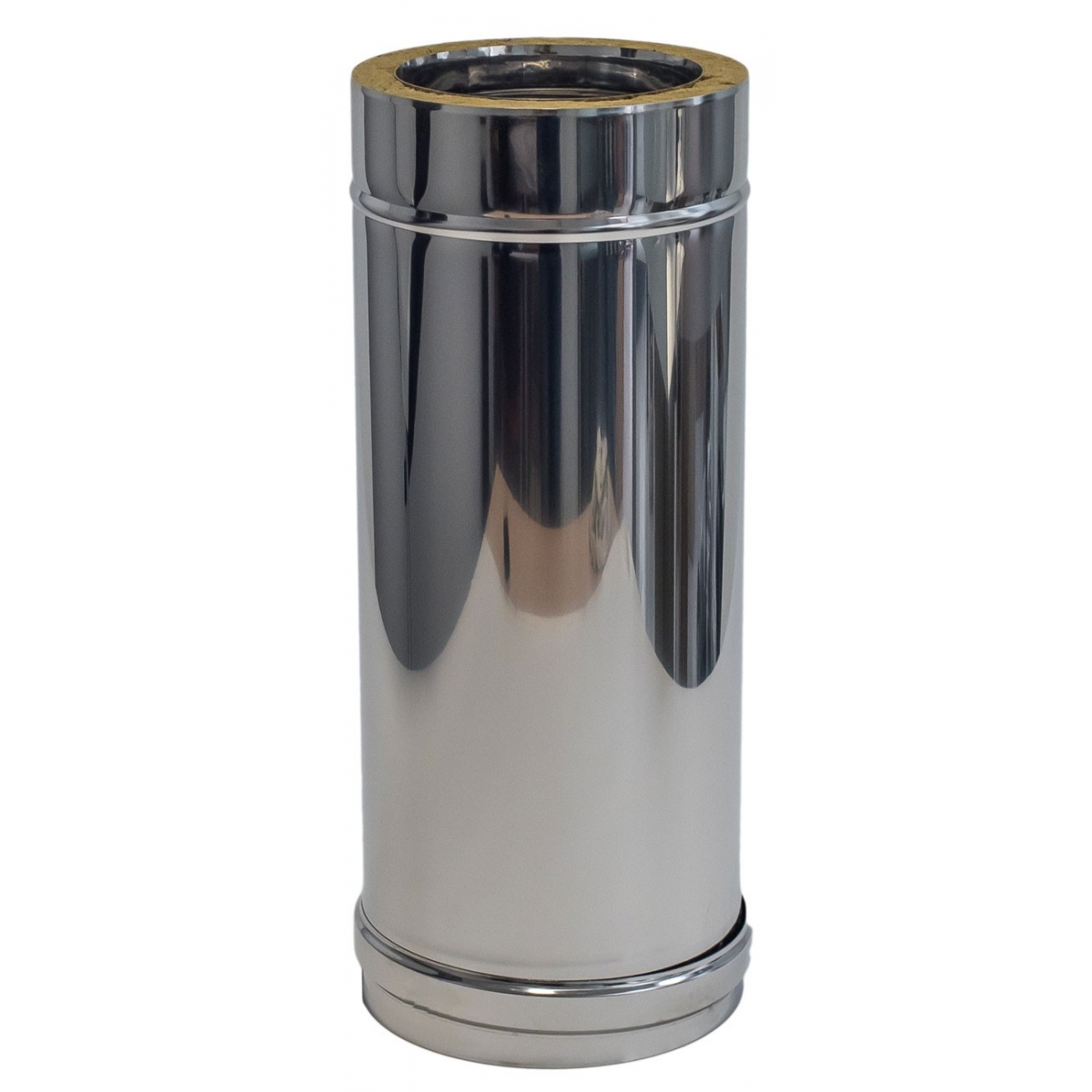 Exojo Double wall stainless steel tube for pellet stove