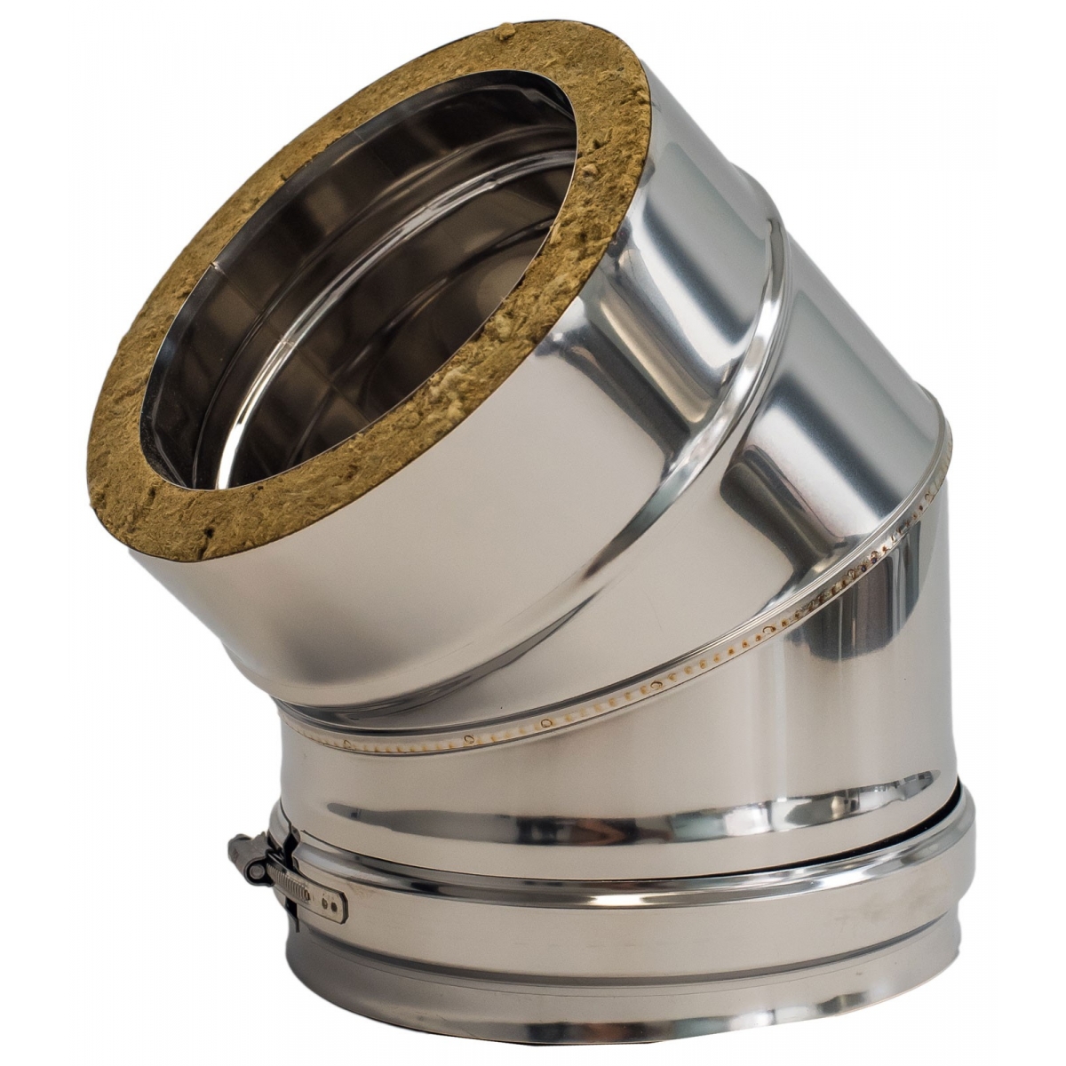 Coude DPI Inox (Granulés 45º/90º)