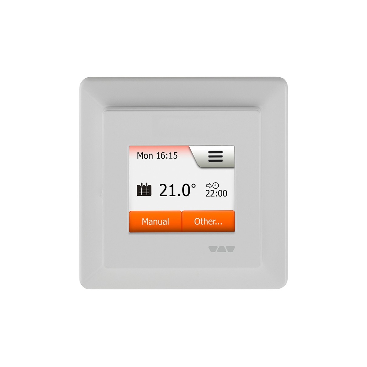 Chauffage par le sol à l’électricité et thermostat numérique réglable et programmable